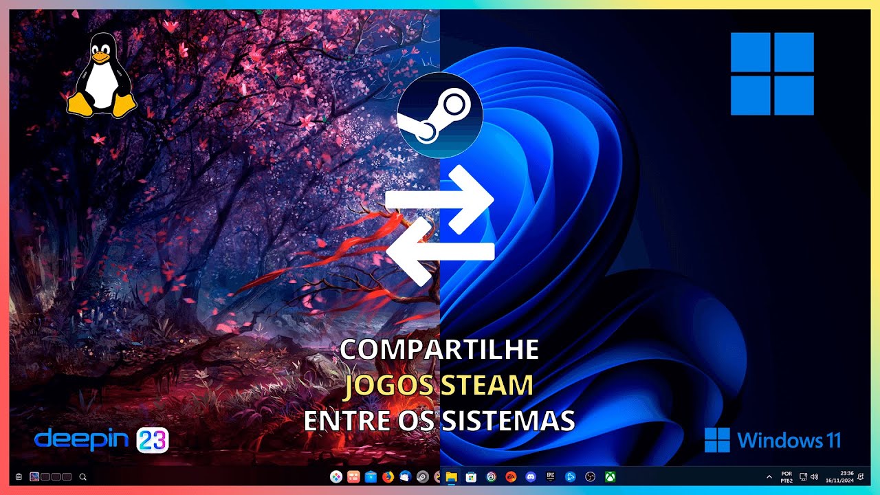 Linux dual boot - como usar jogos instalados na Steam do Windows na Steam do Linux
