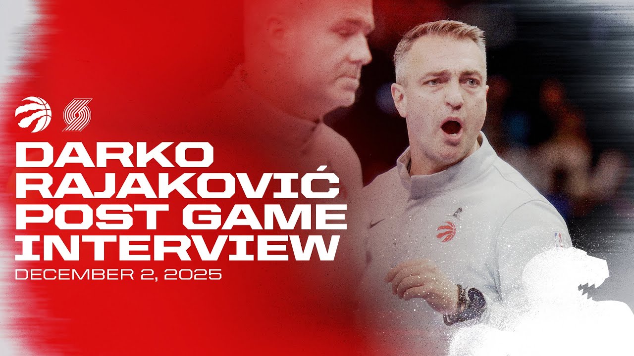 Darko Rajakovic | Post Game vs Trailblazers | December 02, 2025