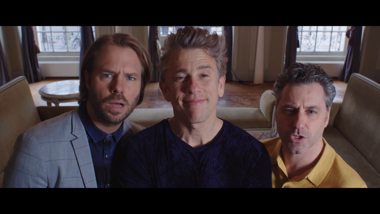 Waldemar Torenstra, Thijs Römer en Frederik Brom in ART