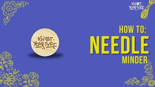 HOW TO USE A NEEDLE MINDER | ENGLISH TUTORIAL