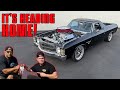 Anthony's First Drive in His 650hp 1971 El Camino #concoursdeignorance