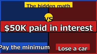 Your minimum payment is a $50K trap, the math banks hide