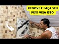 FAÇA VOCE MESMO NUNCA MAIS COMPRO PISO USEI ISSO CIMENTO + PIGMENTO  VAI VIRA FEBRE VEJA