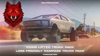 Lore-Friendly FiveM Lifted Truck Pack - Showcase - GTA 5 FiveM | gom-modeling.com