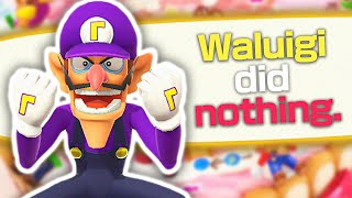 Waluigi tries to win by doing absolutely nothing... (Mario Party Superstars Online)