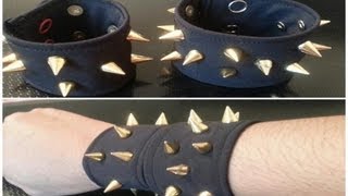 DIY: Spike Bracelet