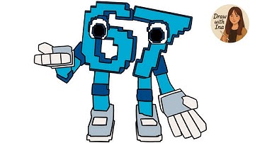 How to draw 67 from Steal a Brainrot (Roblox )- Step by Step