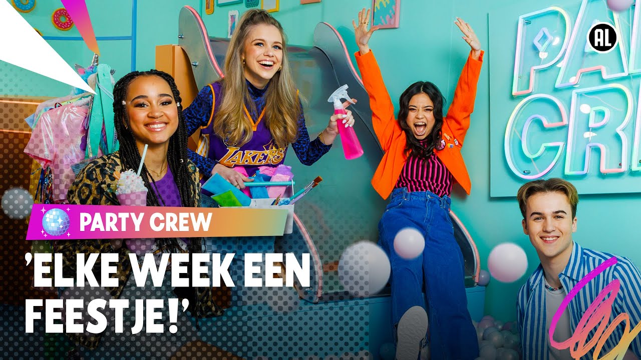 🥳 Party Crew: Vanaf 4 oktober op NPO Zapp