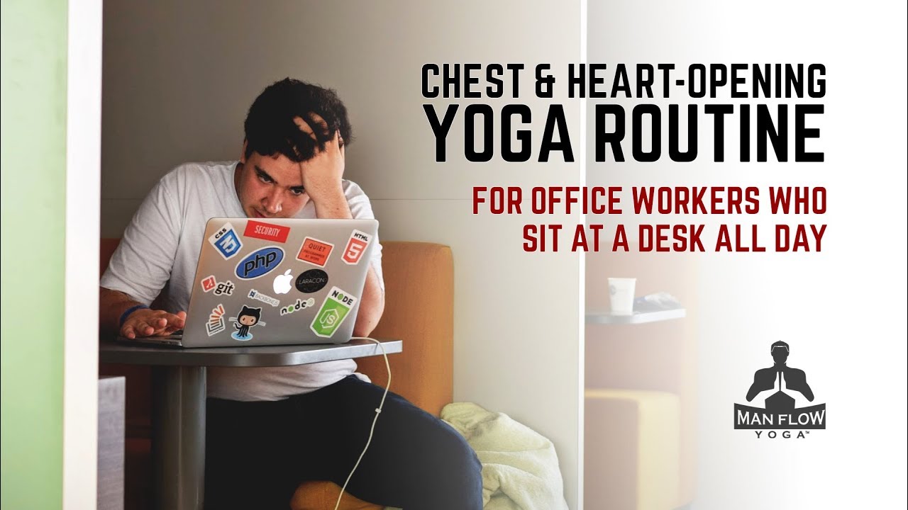 Office Yoga Routine for Workers Who Sit at a Desk All Day Long