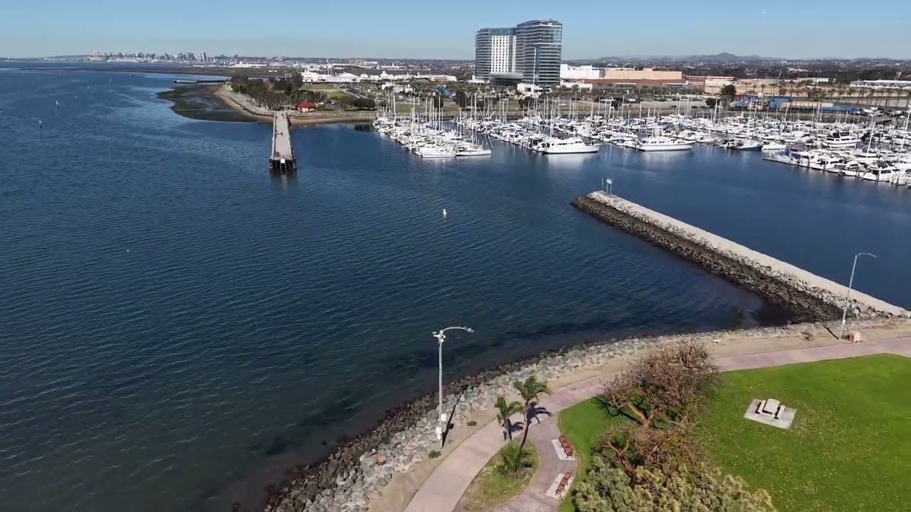 Bay area next to the Gaylord Hotel, the largest and newest hotel in Chula Vista along H Street.