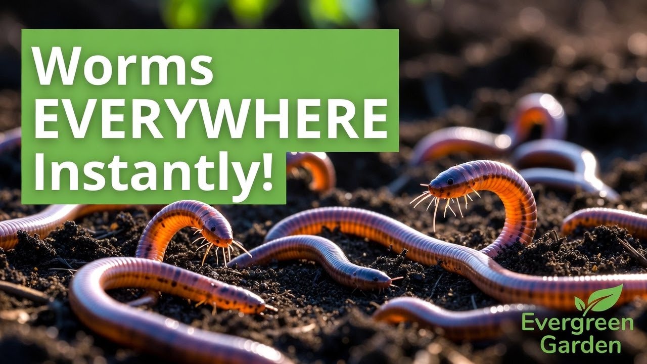 Grow Endless Earthworms in Your Garden Without a Compost Bin – Secret Soil Hack Revealed!