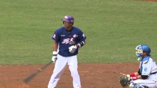 1021004 二軍總冠軍義大桃猿2藍少安中外野飛球