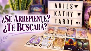 ARIES ♈ SE ARREPIENTE? TE BUSCARÁ, QUE HARÁ ESTA PERSONA ?