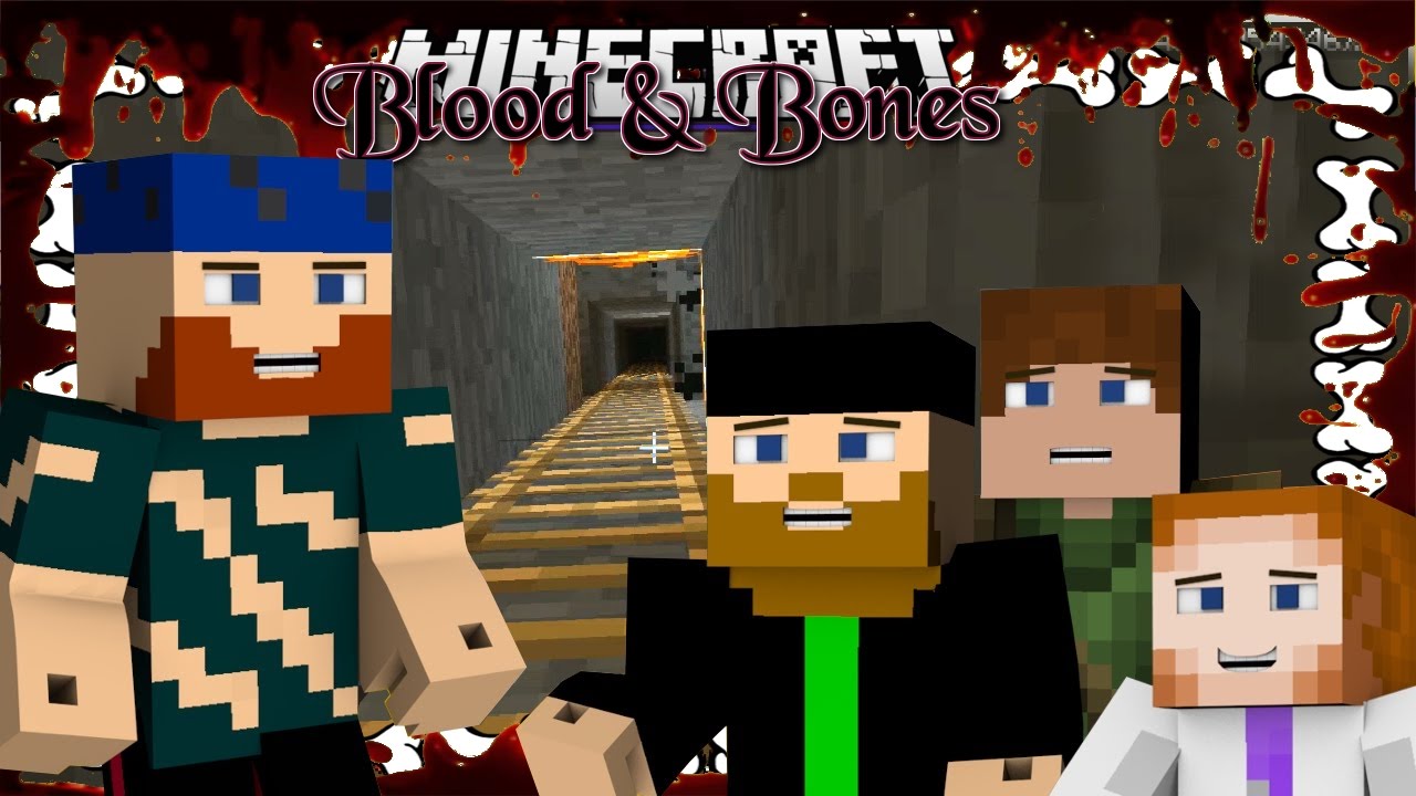 Minecraft | YESMEN: BLOOD & BONES | #3 TUNNEL OF TERROR lets play a little game
