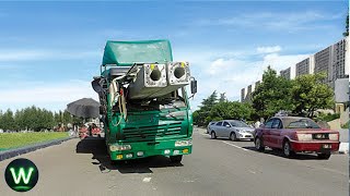 Tragic! Best Of Dangerous Biggest Trucks Crashes Filmed Seconds Before Disaster, What Went Wrong? screenshot 5