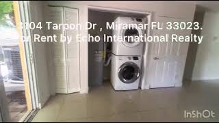 3104 Tarpon dr. Miramar Fl by Echo International Realty llc