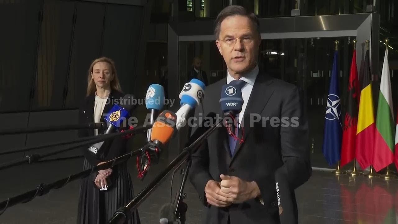 NATO chief says Canada and Europe 'stepping up' defense spending, US 'leading' on Ukraine peace