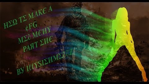 [MW2/1.14/Tutorial/Part-1] How To Make A CFG Mod Menu FULL Tutorial