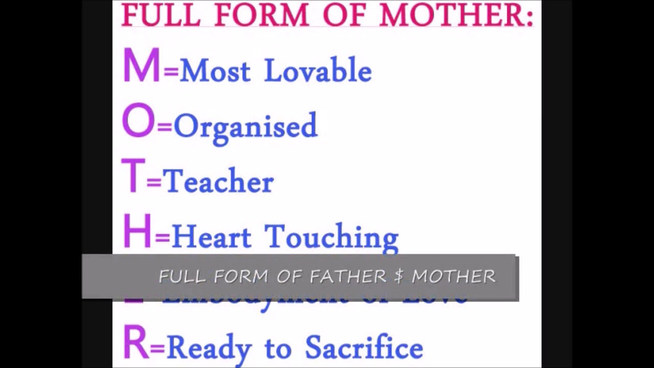 FULL FORM Of Father And Mother new 2018--watch online download free ...