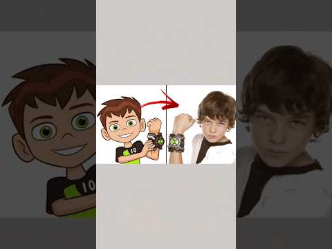 شخصيات الكرتون في الحقيقه