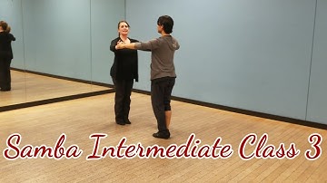 Samba Intermediate class 3: Shadow voltas and shadow botofogos