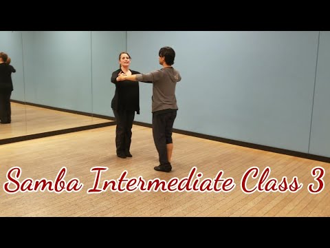 Samba Intermediate class 3: Shadow voltas and shadow botofogos