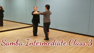 Samba Intermediate class 3: Shadow voltas and shadow botofogos