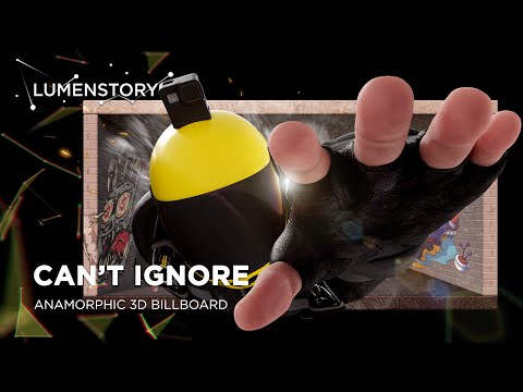 The Ad You Can’t Ignore | Anamorphic 3D Billboard from Lumenstory Studio