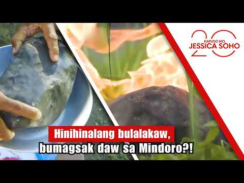 Hinihinalang bulalakaw, bumagsak daw sa Mindoro? | Kapuso Mo, Jessica Soho