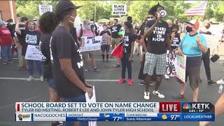 Tyler ISD board once again takes up issue of schools' name change