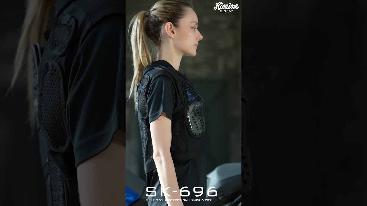 SK-696 CE Body Protection Inner Vest - YouTube