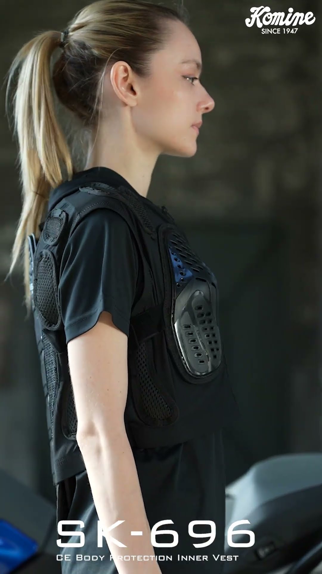 SK-696 CE Body Protection Inner Vest - YouTube