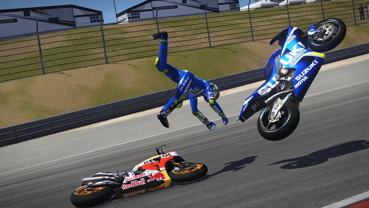 MotoGP 2017 Best Crash Moment - Funny