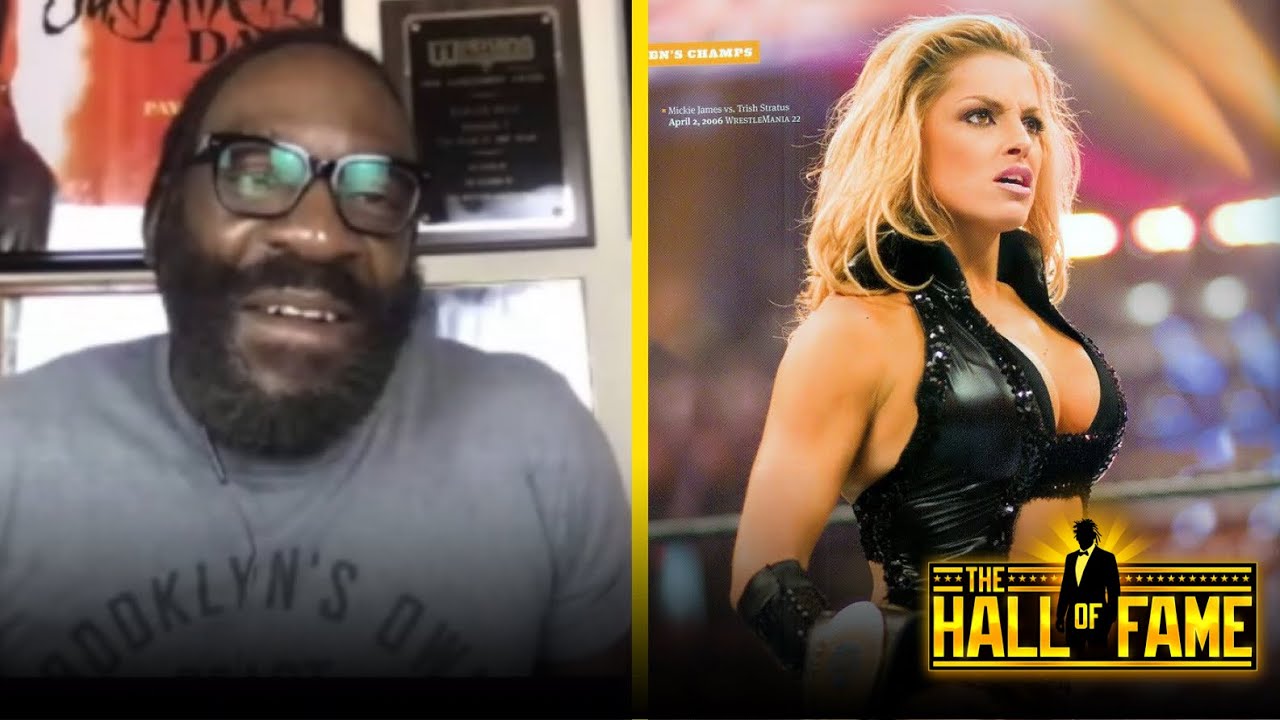 Booker T On Why Trish Stratus Was Great Youtube - trish stratus roblox id tron pic