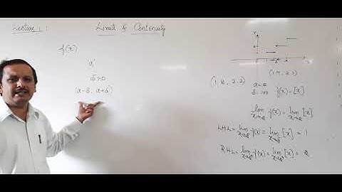 L-1 | CET MATHEMATICS | LIMITS & CONTINUITY | BY SUMANTH SIR