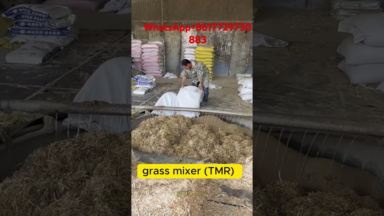 12 cubic meters Forage mixer use site 