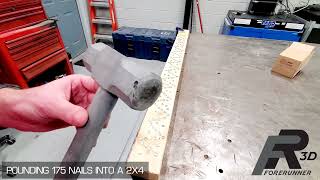Glue Joint Shock Test With 3D Printed Hammer