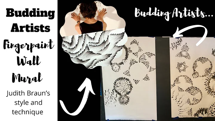 How to create a wall mural at home with fingerprin...