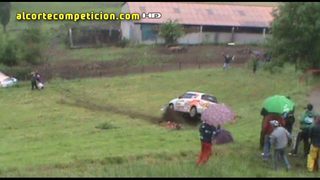 Accidente Suzuki Swift Rally Cantabria Internacional 2012 AlCorteCompeticionHD