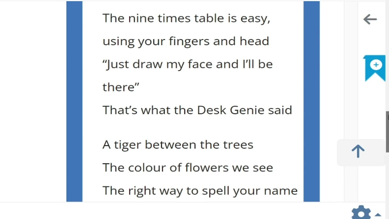 THE DESK GENIE (SONG)