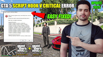 How to Fix Scripthookv Critical Error in GTA 5 | GTA 5 December 2025 Update Crash Fix + Working Mods
