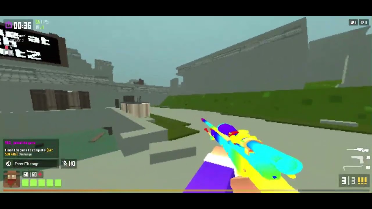 Short krunker sniper clip