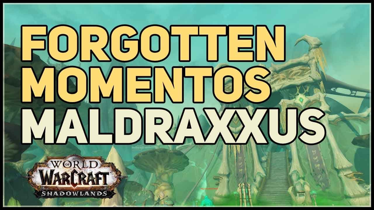 Forgotten Momentos WoW Maldraxxus Treasure