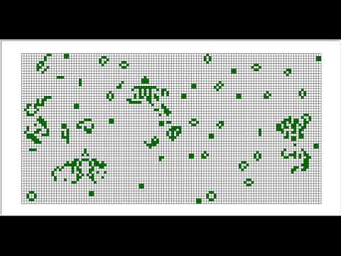 Game of Life via Python Turtle