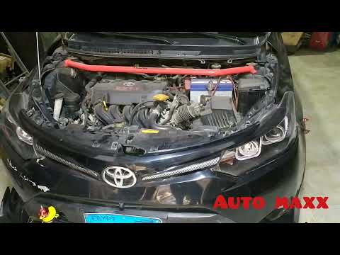 تغيير فوانيس تويوتا ياريس 2015 .. toyota yaris/vios 2015 headlight replacement