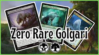 Zero Rare | Golgari Wolves & Humans | Artisan Standard Budget Deck | MTG Arena