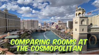 Comparing Rooms at The Cosmopolitan | Terrace Studio vs. Terrace One Bedroom Suite Fountain View