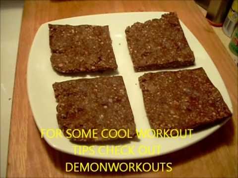 PROTEIN BARS (homemade)