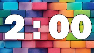 [ 2:00 ] Rainbow Bricks Countdown Timer