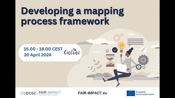 FAIR-IMPACT Workshop - Developing a mapping process framework